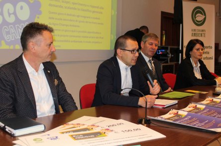 Da sx Gianfranco Trapula - Alberto Carletti - Giovanni Ceola - Laura Ziggiotto